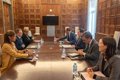 Albares reçoit le président de Ceuta pour discuter de l’ouverture des douanes commerciales avec le Maroc