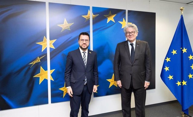 Bruxelles se qualifie comme « constructif » la rencontre avec Aragonès pour promouvoir la puce européenne