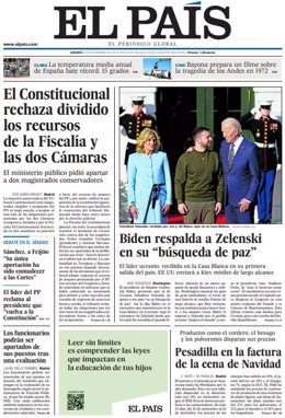 Les premières pages des journaux du jeudi 22 décembre