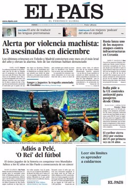 Les premières pages des journaux du vendredi 30 décembre