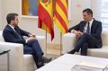 Aragonès demande à Sánchez d&rsquo;aborder le statut officiel du catalan dans l&rsquo;UE et les infrastructures lors du Sommet