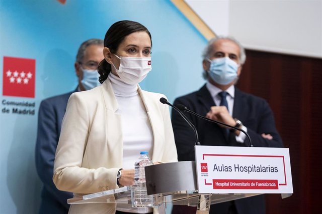 Ayuso célèbre que l&rsquo;indice de compétitivité régionale montre que le travail qu&rsquo;ils effectuent dans le domaine de la santé « travaux »