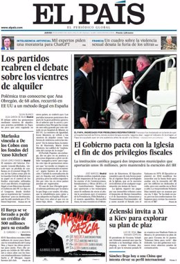 Les premières pages des journaux du jeudi 30 mars