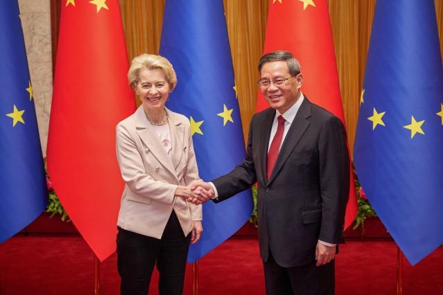 Déclaration de la présidente von der Leyen avant la rencontre avec le Premier ministre chinois du Conseil d’État Li Qiang