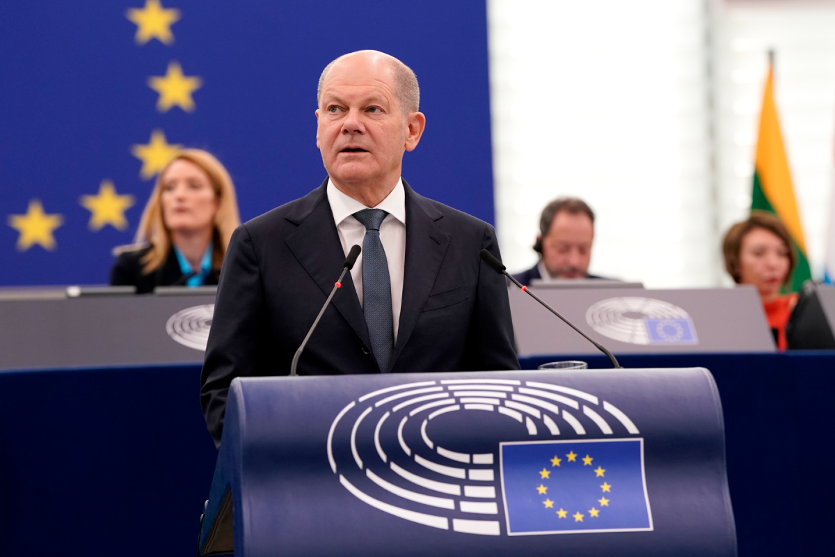 Olaf Scholz : « Nous avons besoin d’une UE géopolitique, plus grande, réformée, ouverte sur l’avenir »