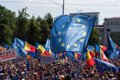 Des dizaines de milliers de Moldaves descendent dans les rues de la capitale pour soutenir l’adhésion à l’UE