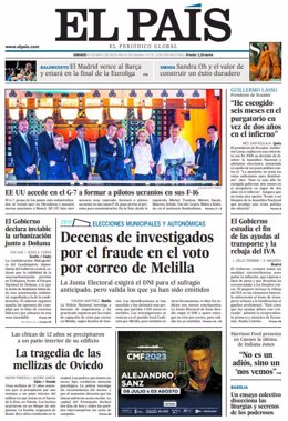 Les premières pages des journaux du samedi 20 mai