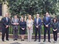 Une délégation américaine visite la Casa de Juntas de Gernika dans le cadre de l’initiative « Euskadi Learning Tour »