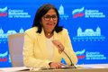 La vice-présidente Delcy Rodríguez appelle à la « levée du blocus criminel » sur le Venezuela à son arrivée au sommet