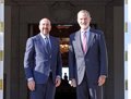 Le Roi reçoit Charles Michel à la Zarzuela pour le début de la présidence espagnole de l’UE