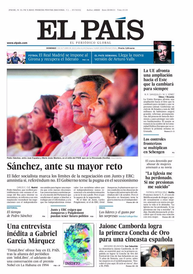 Premières pages des journaux arrivés ce soir dans notre rédaction