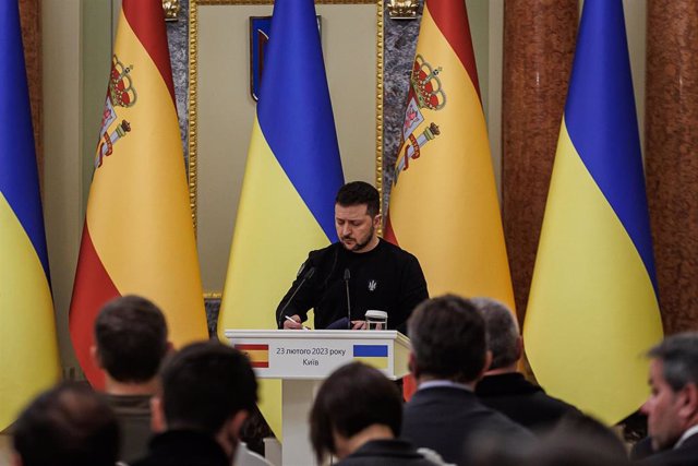 Zelensky apprécie « solide » relation avec Sánchez et fait l&rsquo;éloge de la présidence espagnole du Conseil de l&rsquo;UE