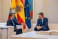 Sánchez fait part à Daniel Noboa de la volonté de l&rsquo;Espagne « d&rsquo;approfondir » les relations de sécurité