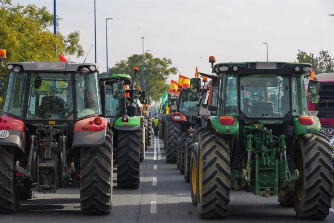 Les agriculteurs andalous entament une nouvelle semaine de manifestations en Andalousie