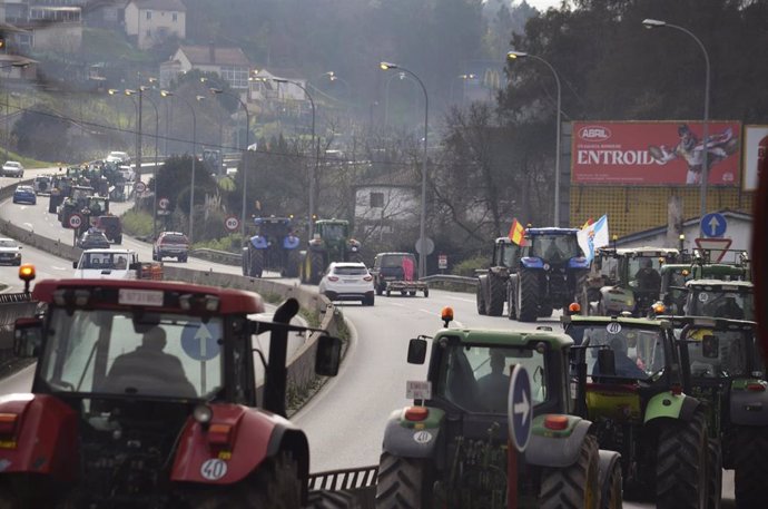 Les coopératives galiciennes manifestent leur solidarité avec les protestations agricoles et demandent des négociations entre l&rsquo;Espagne et l&rsquo;UE