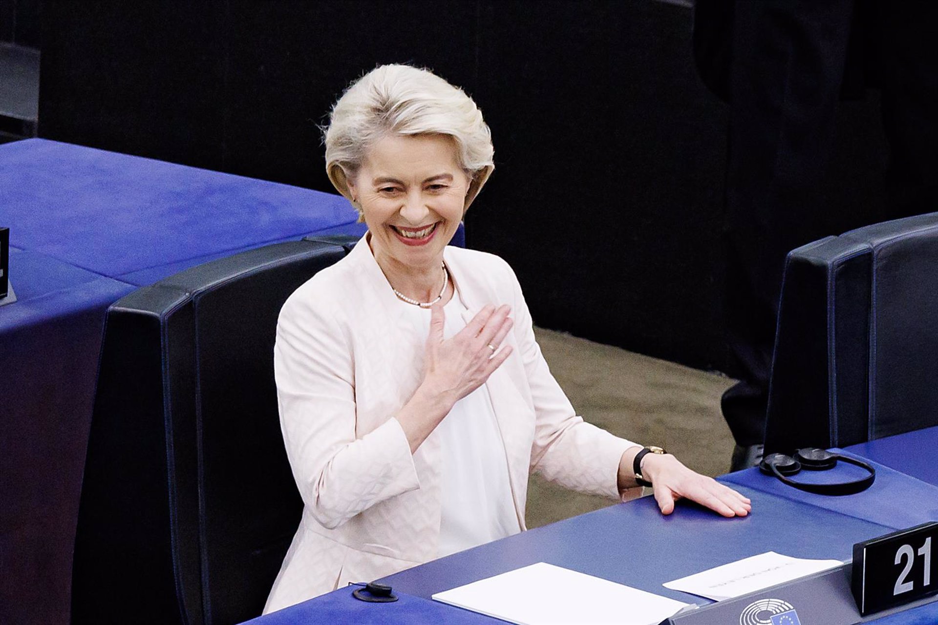 Biden félicite von der Leyen pour sa réélection à la tête de la Commission européenne