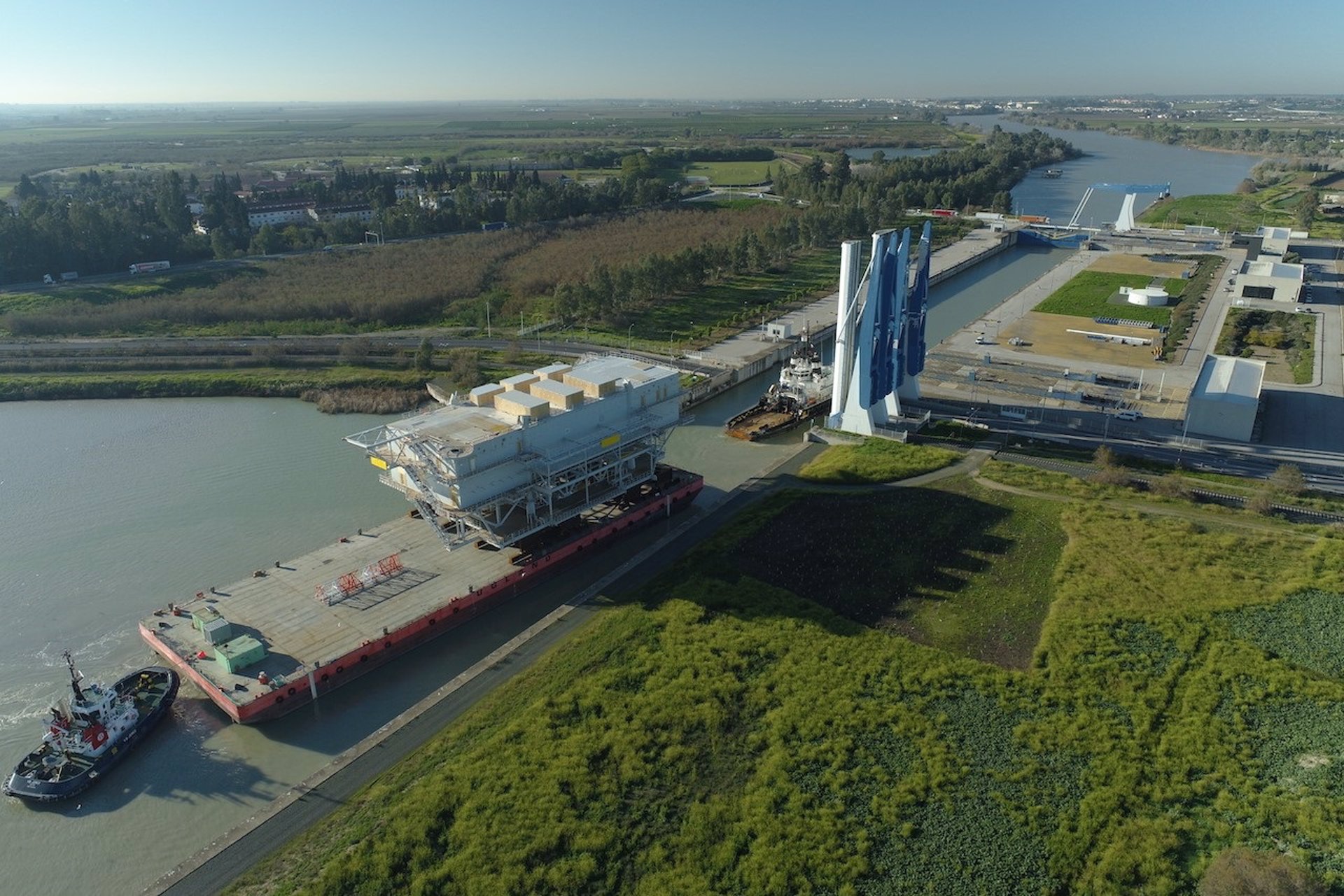 Les ports de Séville et d'Almería reçoivent onze millions de l'UE pour promouvoir le réseau transeuropéen de transport