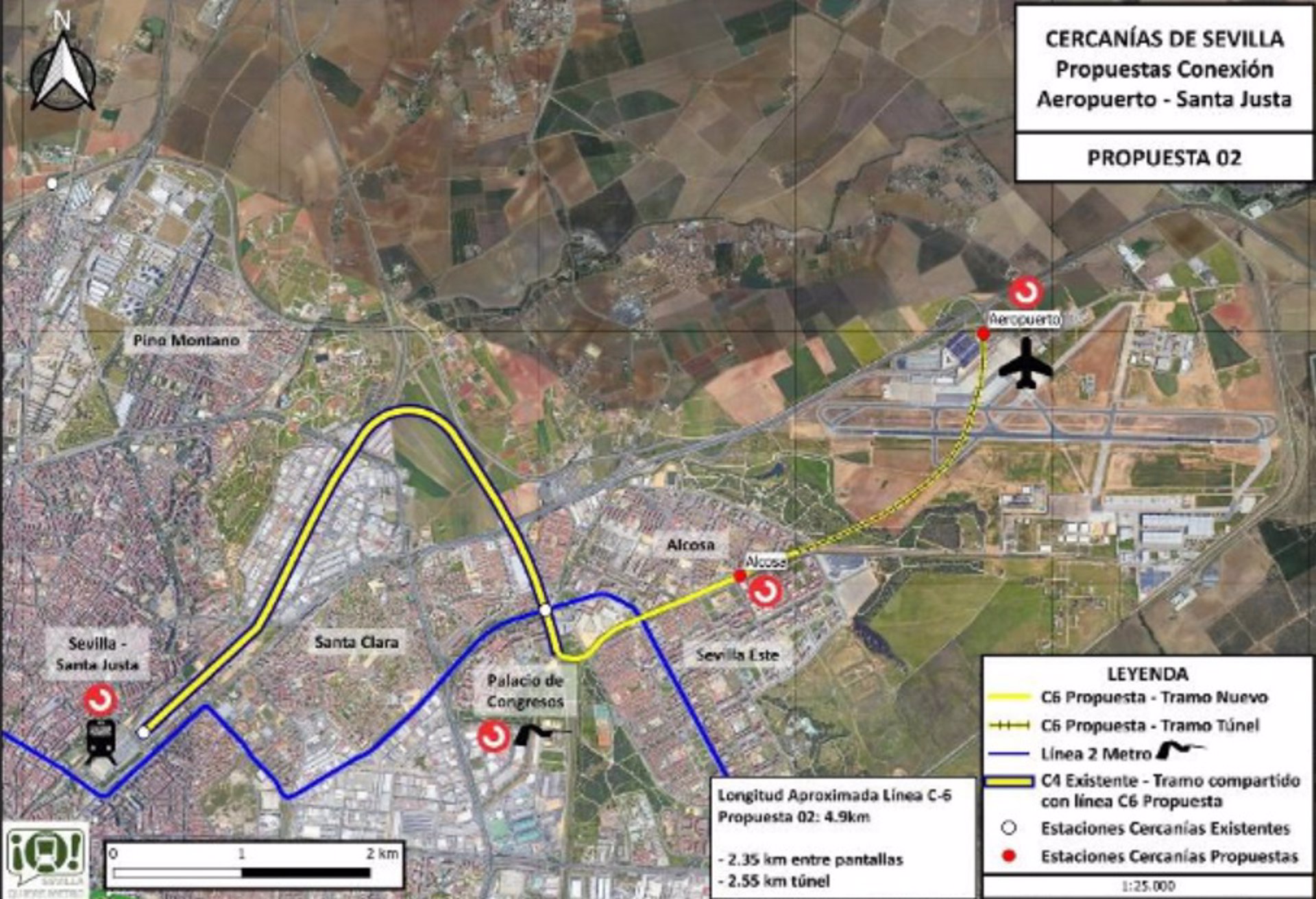 Sevilla Wants Metro valorise le « soutien » de l'UE avec la liaison ferroviaire obligatoire de Santa Justa