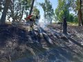 Au total, 40 pompiers forestiers estoniens participent à l'extinction des incendies en Castille-La Manche et en Galice