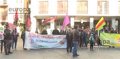 Des dizaines de personnes manifestent à Madrid pour appeler à la fin de la guerre dans le nord de la Syrie