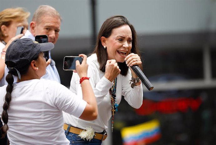 L'UE « déplore » le « intimidation » contre María Corina Machado après son arrestation au Venezuela