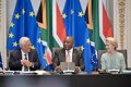 L'UE offre l'Afrique du Sud à travailler ensemble pour atteindre une paix équitable en Ukraine au-delà d'un fort feu