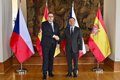 L'Espagne et la République tchèque signent un mémorandum pour renforcer la coopération bilatérale pour la défense, l'économie et la mémoire