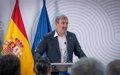 Le président des îles Canaries crée une « irresponsabilité » que l'UE envoie un « message de peur » à la population