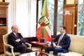 Pradales reçoit Enrico Letta en Ajuria Enea avant de maintenir un dialogue à Bilbao sur l'avenir de l'Europe