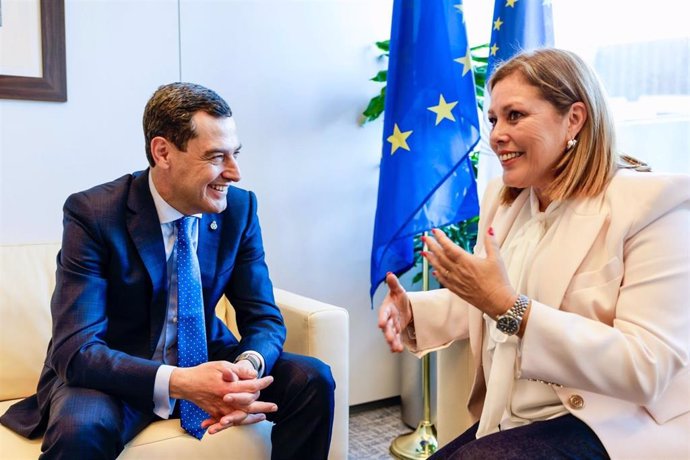 Astrid Pérez et Juanma Moreno affirment que les territoires soient entendus dans le futur budget de l'UE
