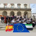 Cáceres célèbre la Journée de l'Europe en œil sur la capitale culturelle en 2031