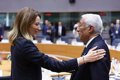 Costa et Metsola demandent une paix « juste et durable » pour l'Ukraine 80 ans après la fin de la Seconde Guerre mondiale