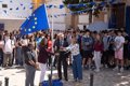 Le Diputación de Almería célèbre la Journée de l'Europe à Alboloduy avec une journée pour amener l'UE aux jeunes