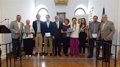Le PSOE de Malaga hommage aux Exeurodiputados Magdalena Álvarez, Juan Fraile, Pedro Aparicio et Francisco Oliva