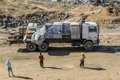 L'UE confirme que moins de 100 camions humanitaires sont mis à jour à Gaza de l'accord avec Israël