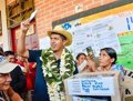 Le candidat bolivien Andrónico Rodríguez a été lapidé lors des élections, considérée comme un « traître » pour Evo Morales