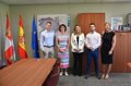 Le conseil d'administration incorpore lundi deux nouveaux jeunes pour exercer des pratiques dans la délégation permanente de CYL à Bruxelles