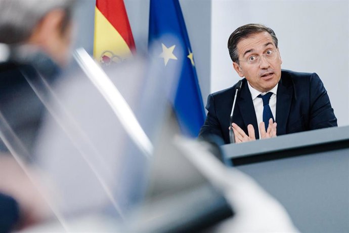 Albares dit que l'attaque contre le Qatar et les drones démolies en Pologne montrent qu'Israël et la Russie ne veulent pas de paix