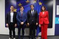 Andueza souligne que l'UE est d'accord sur l'importance de relier le TAV à la France à travers Euskadi