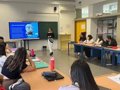 La Députation Forale de Huelva informe les étudiants de onze instituts de l'appel aux bourses européennes Hebe Mobility