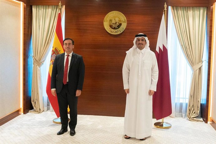 Albares souligne lors du dialogue avec le premier ministre qatari la nécessité de « préserver les infrastructures civiles »