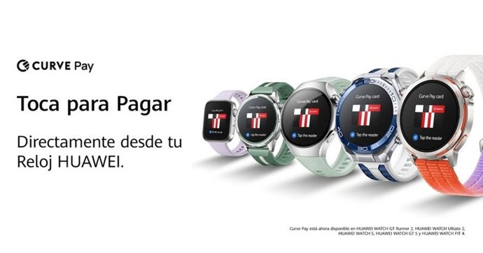 Huawei étend la disponibilité des paiements sans contact avec Curve Pay à plus de 30 marchés européens