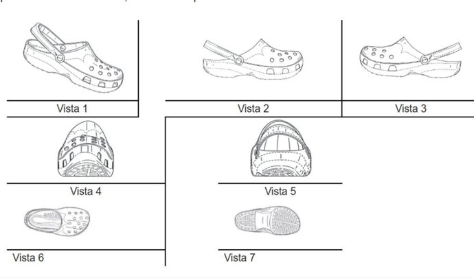 L'UE soutient l'usine murcienne Gor et rejette le modèle des sabots Crocs pour manque de caractère unique.