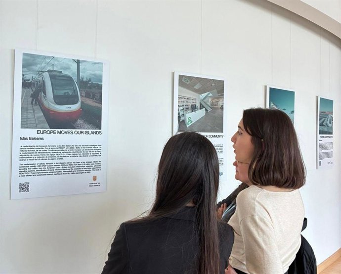 Les Îles Baléares participent à une exposition photographique sur les 40 ans de l'Espagne dans l'Union européenne