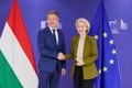 Von der Leyen et Magyar conviennent de reprendre les négociations pour débloquer les fonds européens gelés vers la Hongrie