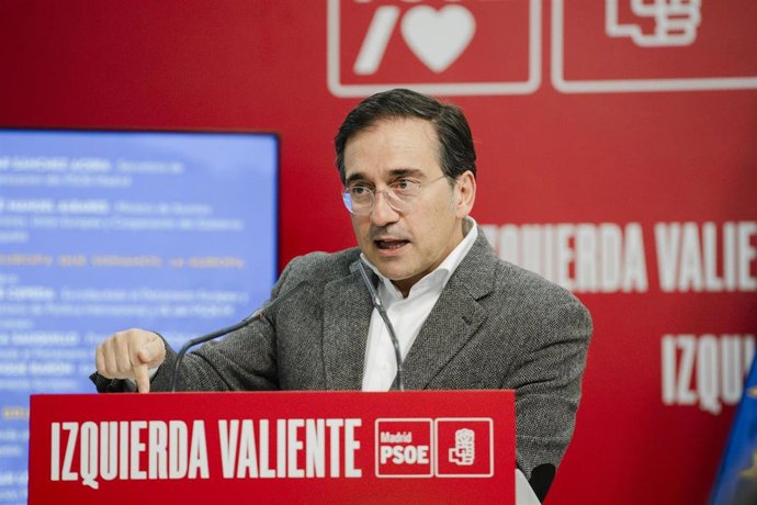 Albares défend de « protéger » l'Europe pour qu'elle « continue à protéger » l'Espagne à l'occasion du 40e anniversaire de son adhésion à l'UE