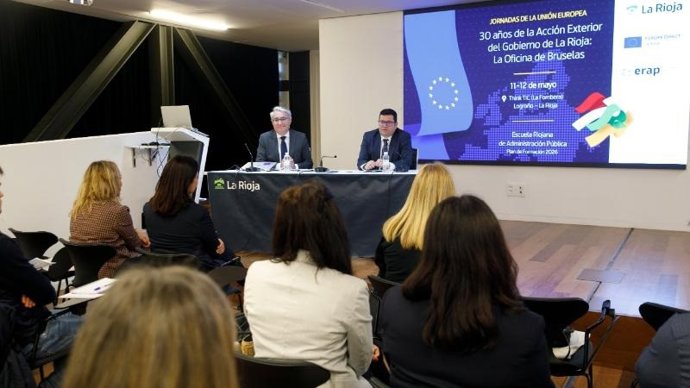 Une journée de formation organisée par l'ERAP met en valeur trois décennies de travail du Bureau de La Rioja à Bruxelles