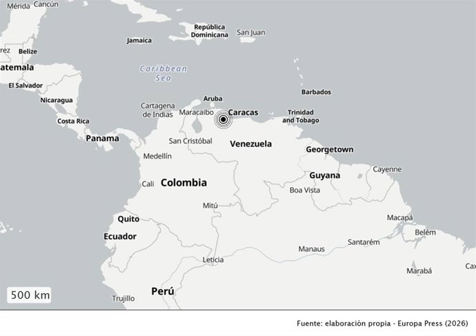Les Affaires étrangères mettent à disposition deux numéros de téléphone d'urgence consulaires en raison du double tremblement de terre au Venezuela