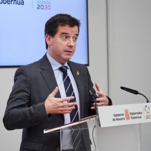 Irujo dit à propos du projet d'éoliennes en bois que « la première étape est de trouver un investisseur privé ».