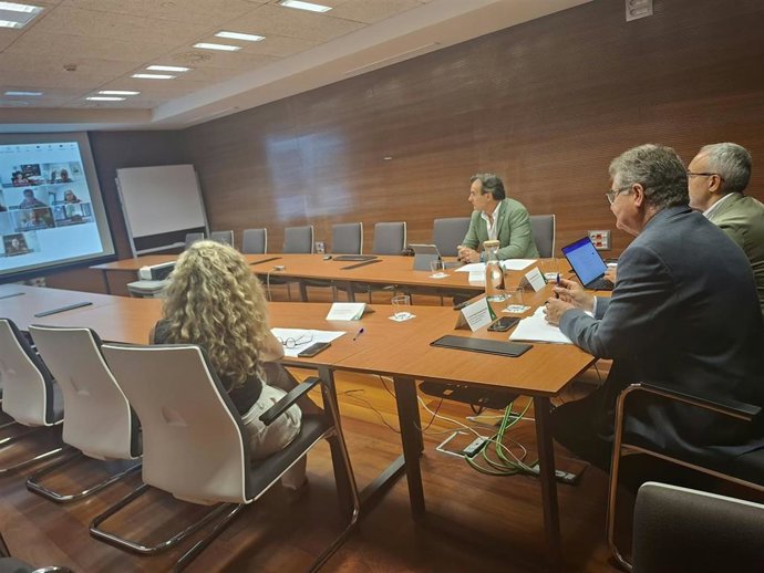 La 1ère réunion du Conseil d'Administration avec le Secteur d'Internationalisation des Universités Publiques Andalouses a eu lieu